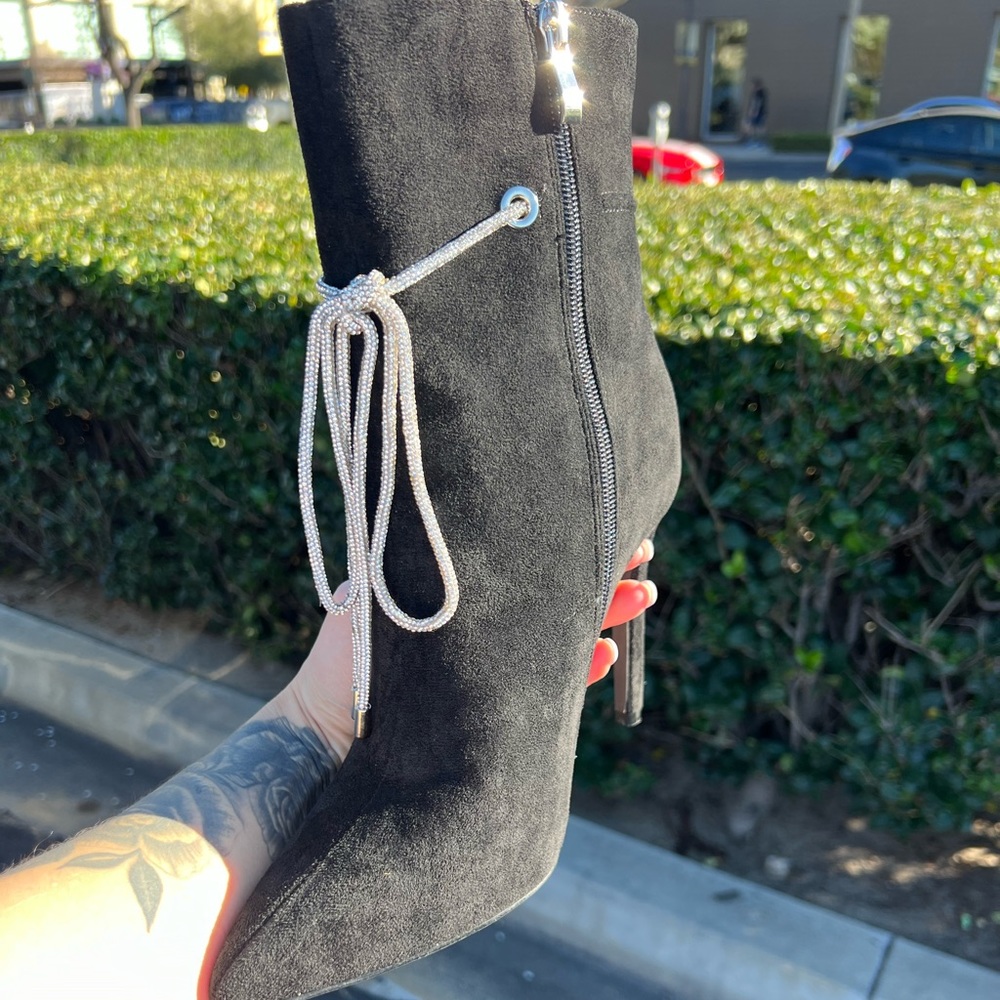 Black Steve Madden Booties